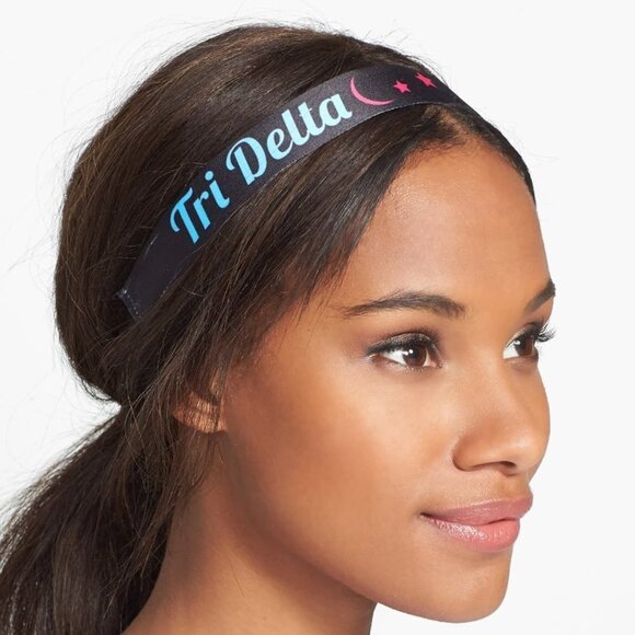 Sweaty Bands TRI DELTA headband big little gift - Picture 1 of 5
